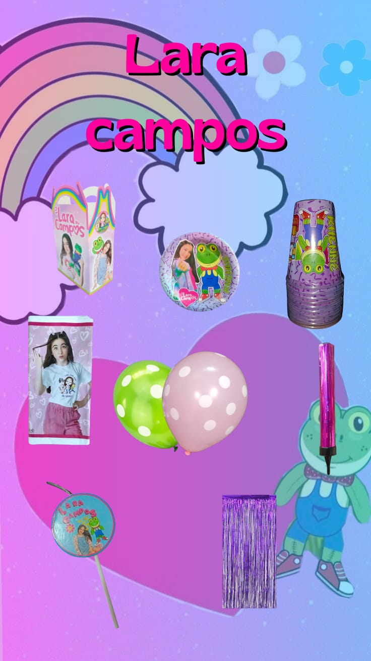 Kit de fiesta temática de Lara Campos