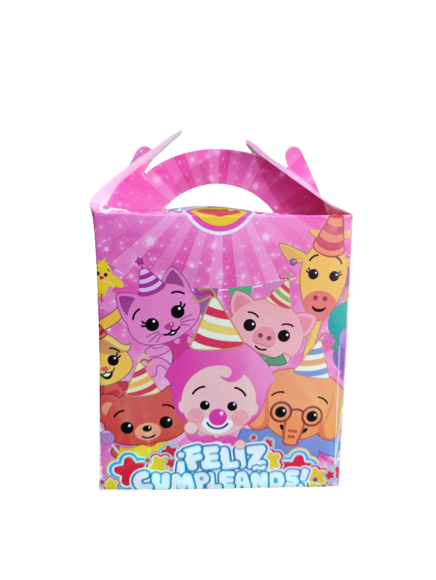 Caja Dulcera de Plim Plim Rosa
