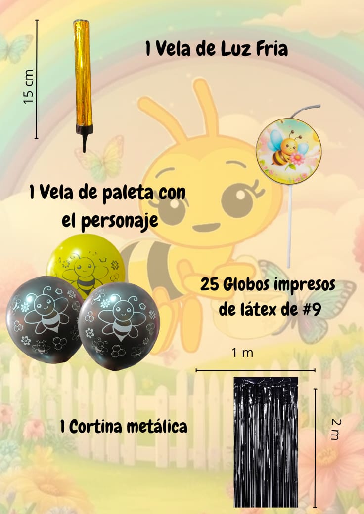 Kit de fiesta Temática de Abejita Chiquitita