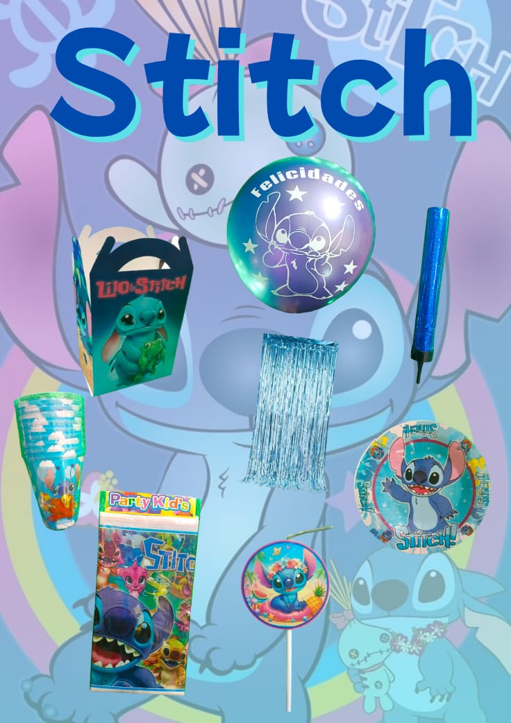 Kit de Fiesta Temática de Stitch