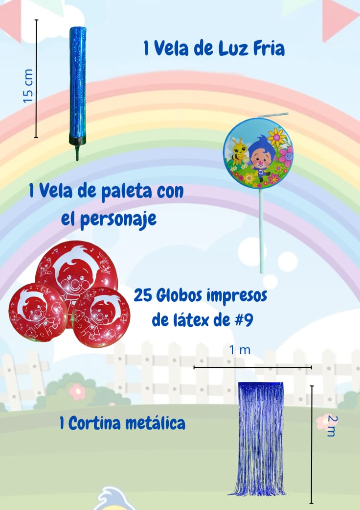 Kit de Fiesta Temática de Plim Plim