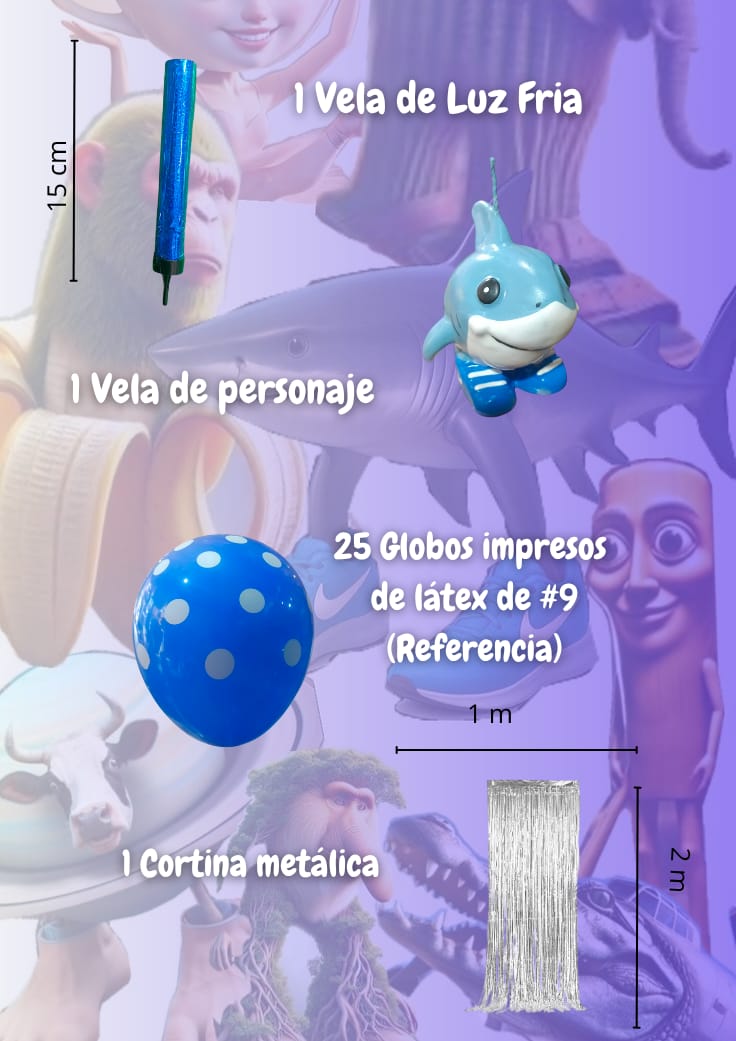 Kit de Fiesta Temática Tralarero Tralala