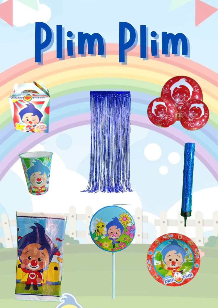 Kit de Fiesta Temática de Plim Plim