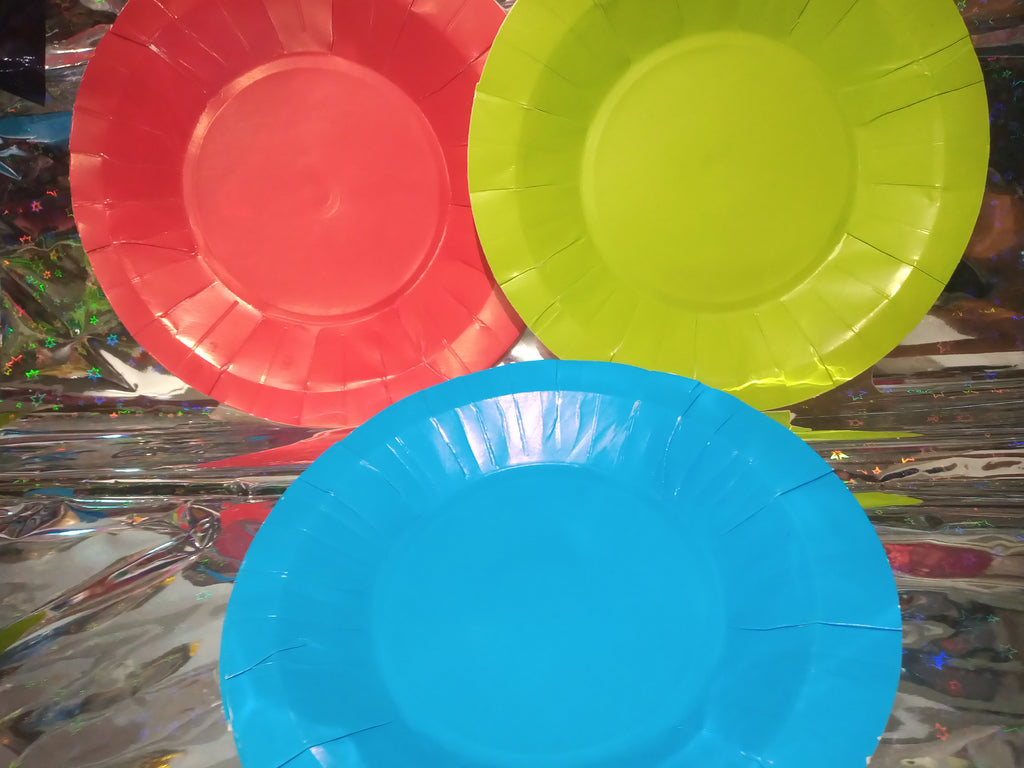 PLATO DE COLOR LISO